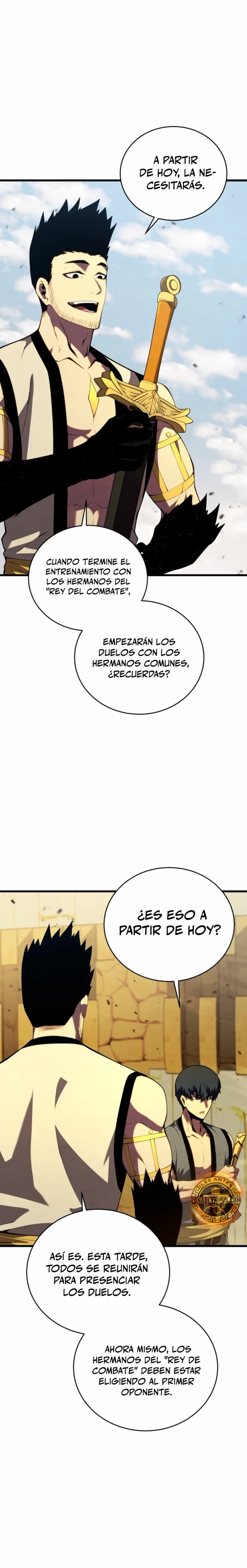 El hijo menor del maestro de la espada capítulo 135, página 8