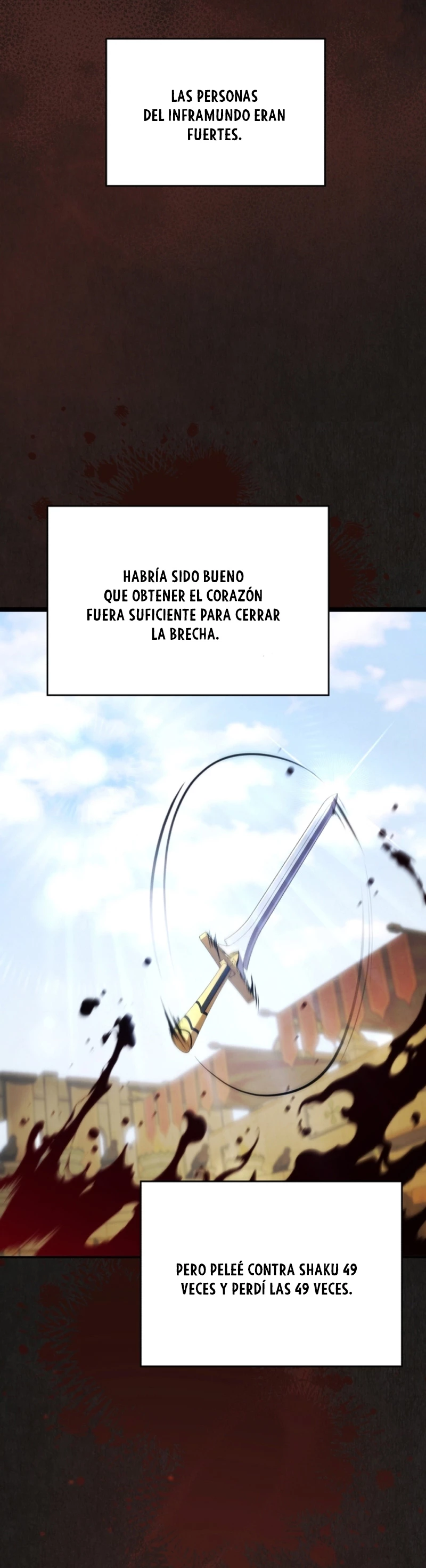 El hijo menor del maestro de la espada capítulo 137, página 39