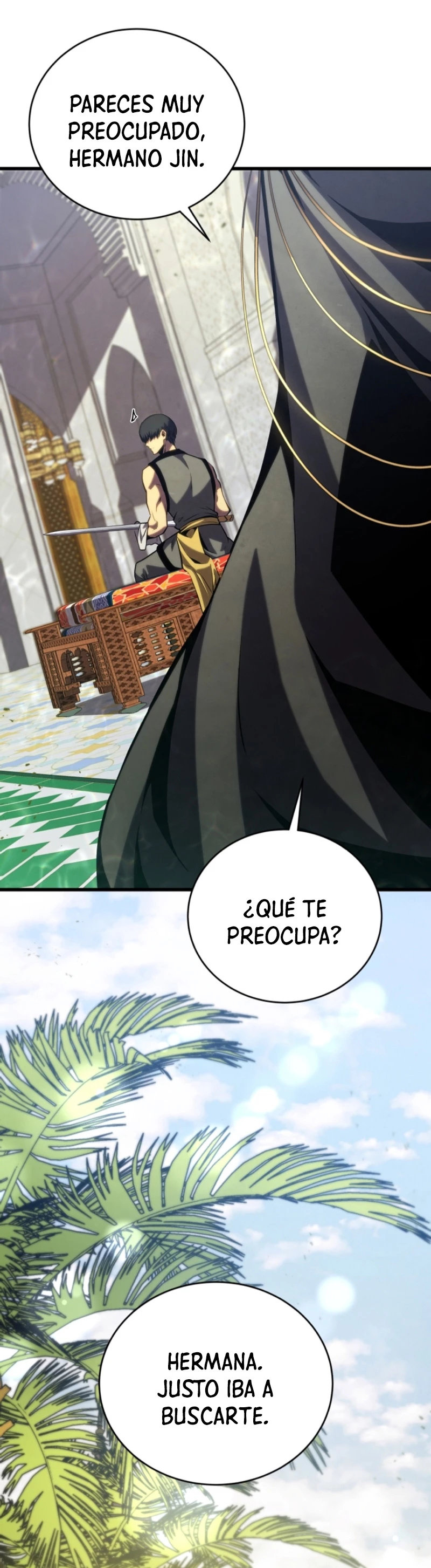 El hijo menor del maestro de la espada capítulo 138, página 41
