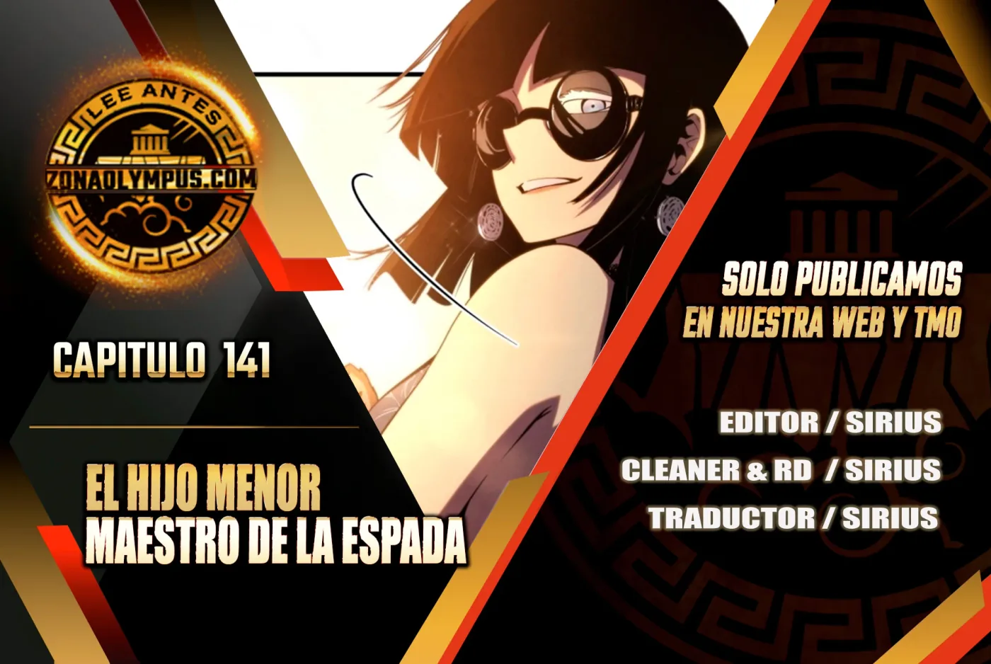 El hijo menor del maestro de la espada capítulo 141, página 1