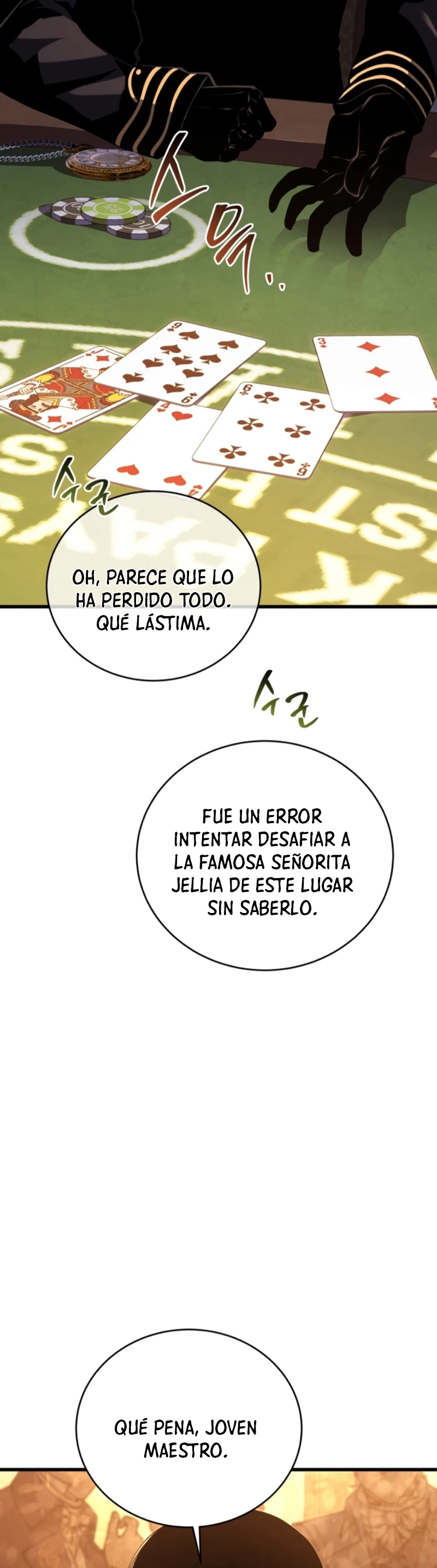 El hijo menor del maestro de la espada capítulo 141, página 42