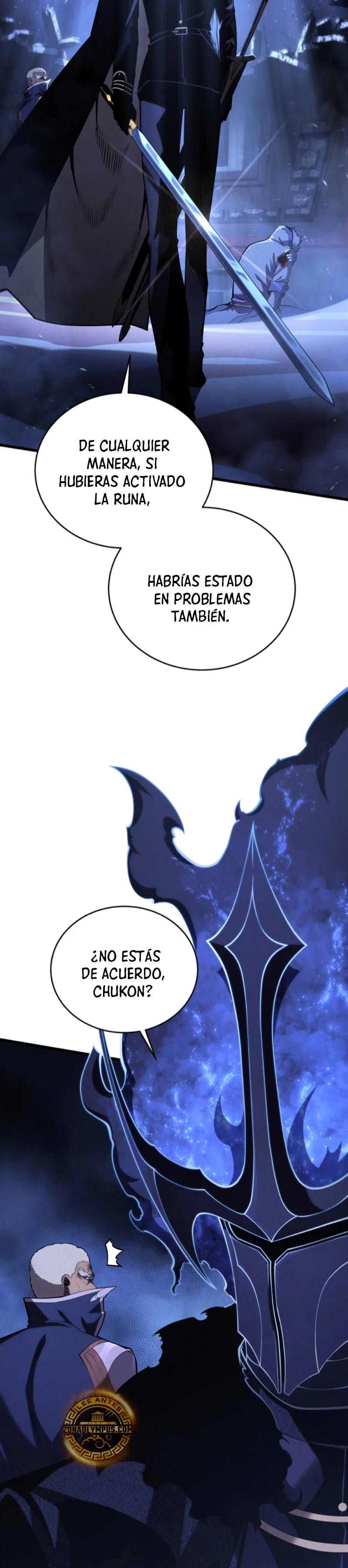 El hijo menor del maestro de la espada capítulo 144, página 21