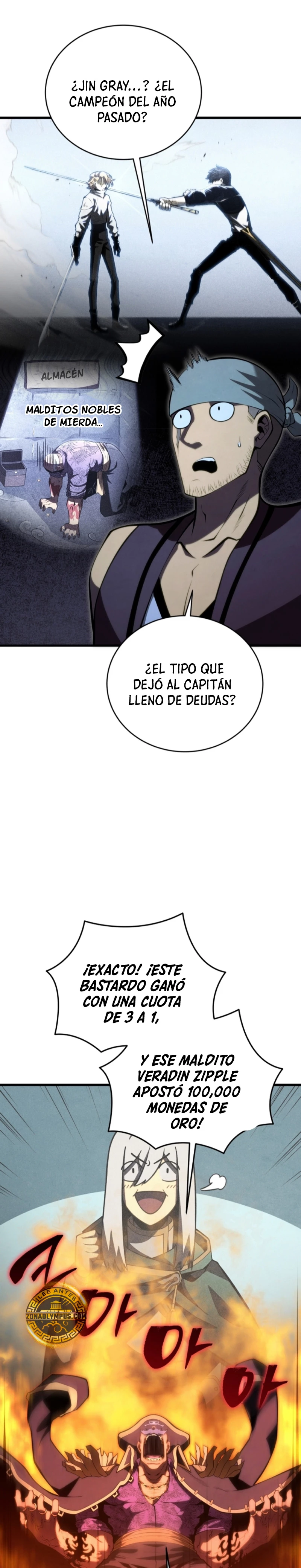 El hijo menor del maestro de la espada capítulo 145, página 32