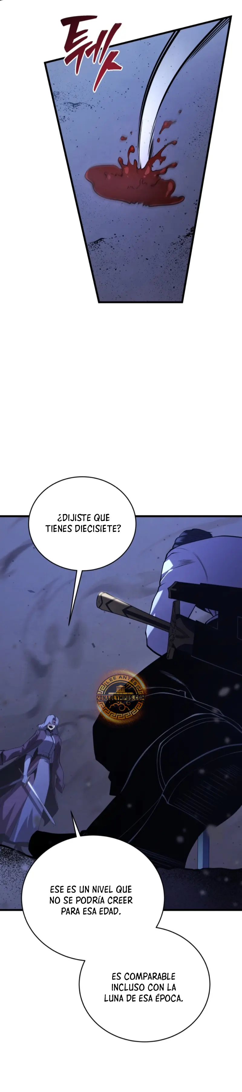 El hijo menor del maestro de la espada capítulo 148, página 28