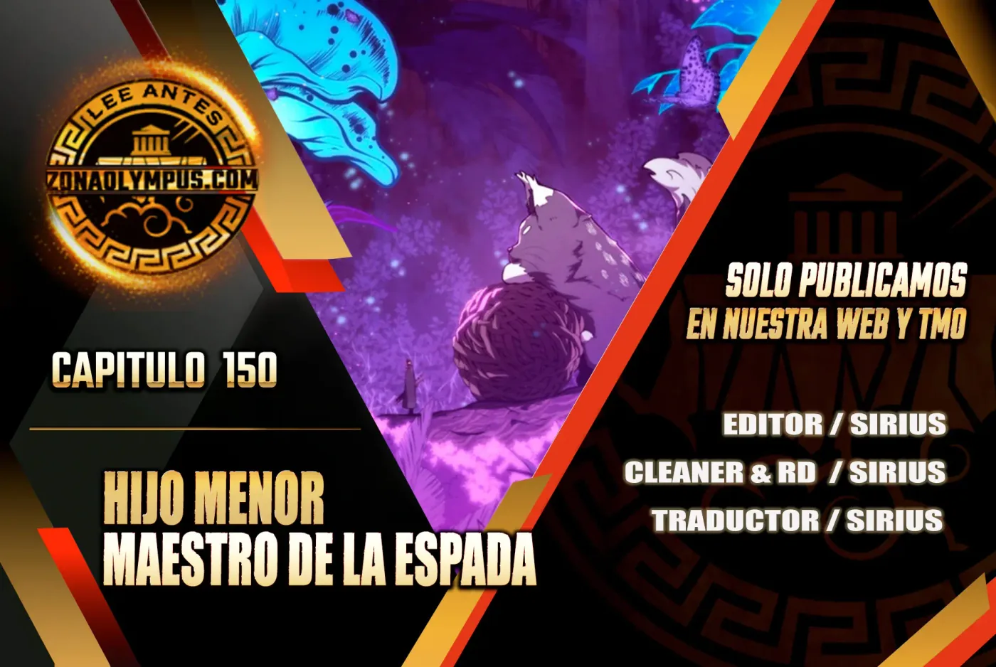El hijo menor del maestro de la espada capítulo 150, página 1