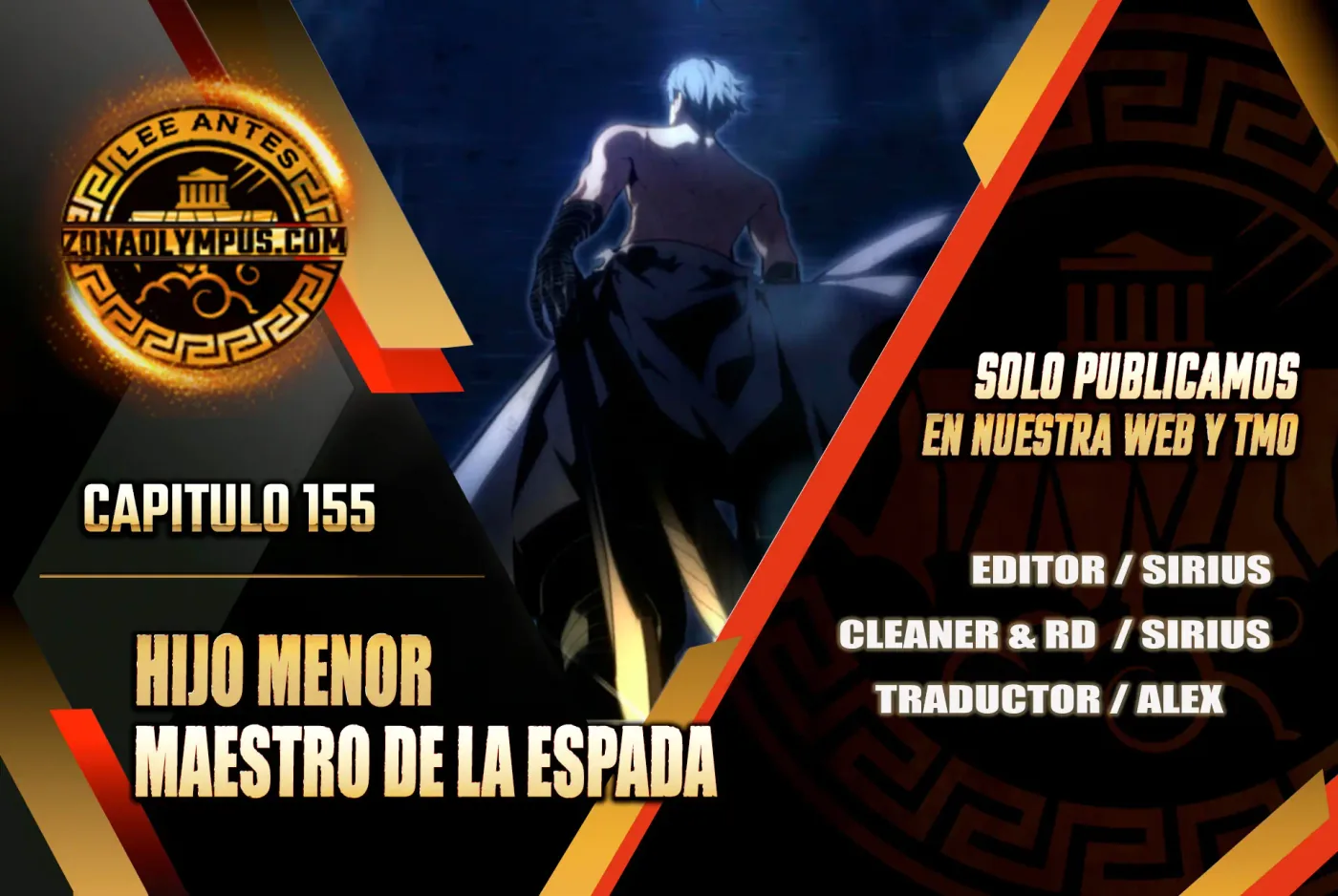 El hijo menor del maestro de la espada capítulo 155, página 1