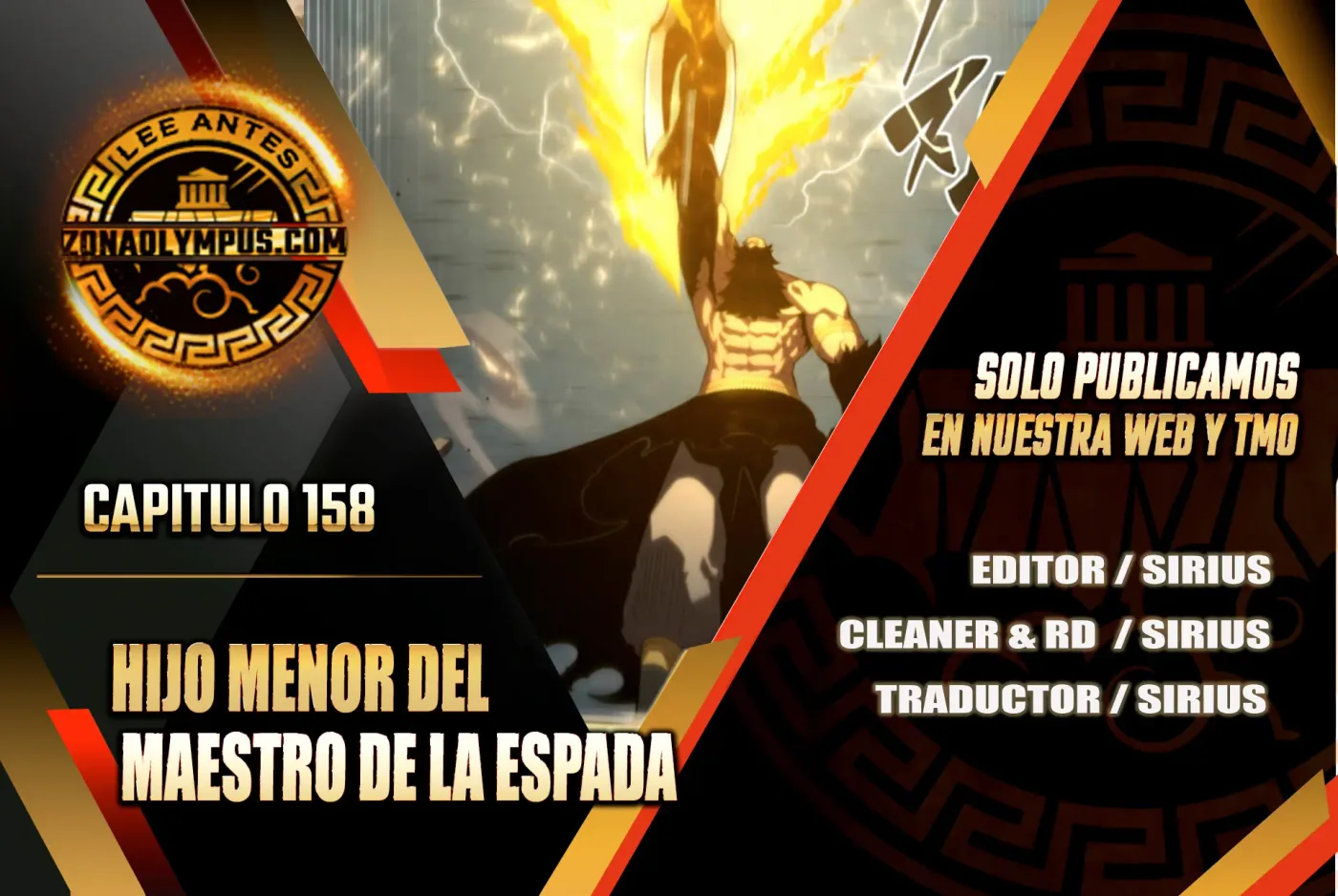 El hijo menor del maestro de la espada capítulo 158, página 1