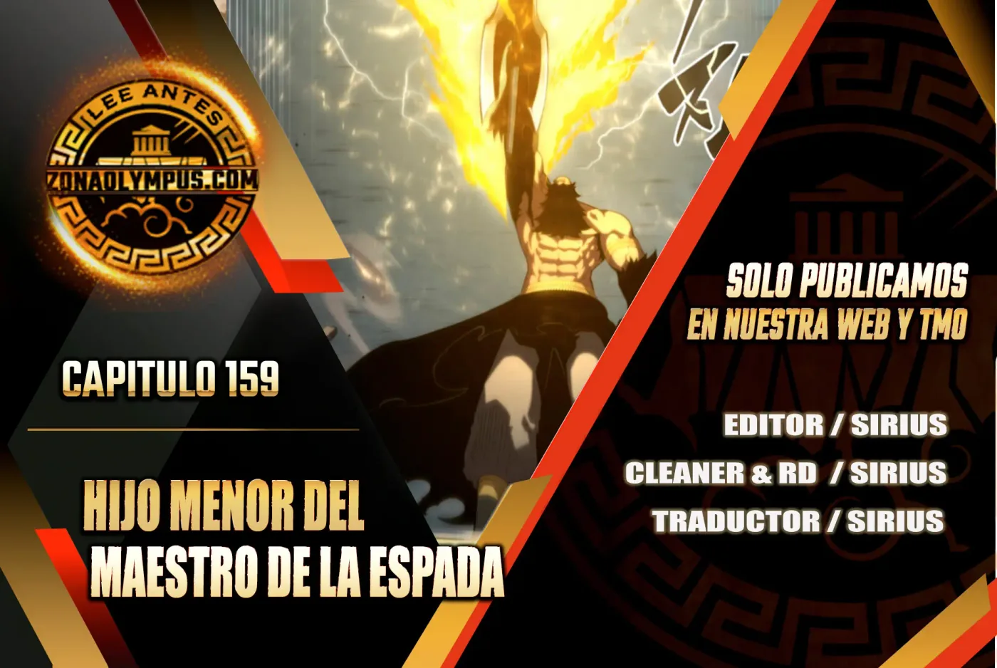 El hijo menor del maestro de la espada capítulo 159, página 1
