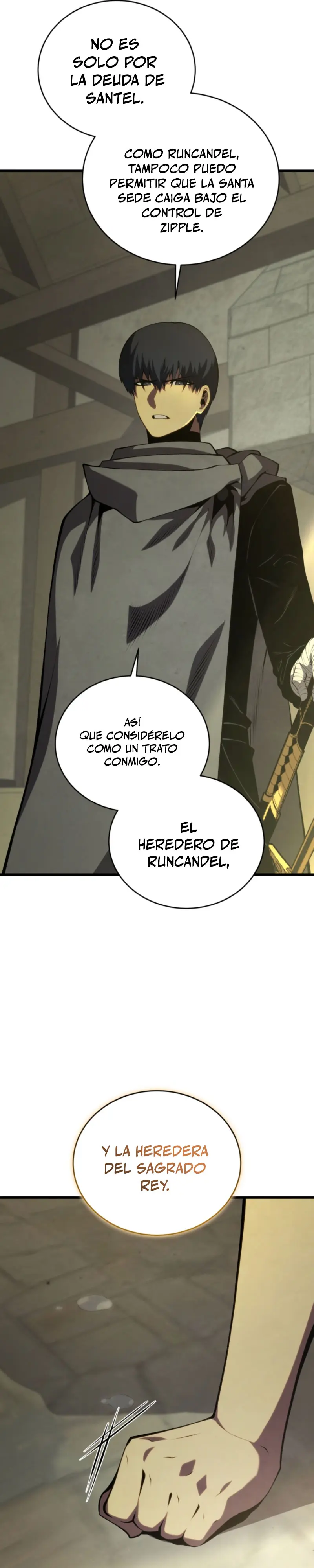 El hijo menor del maestro de la espada capítulo 166, página 38