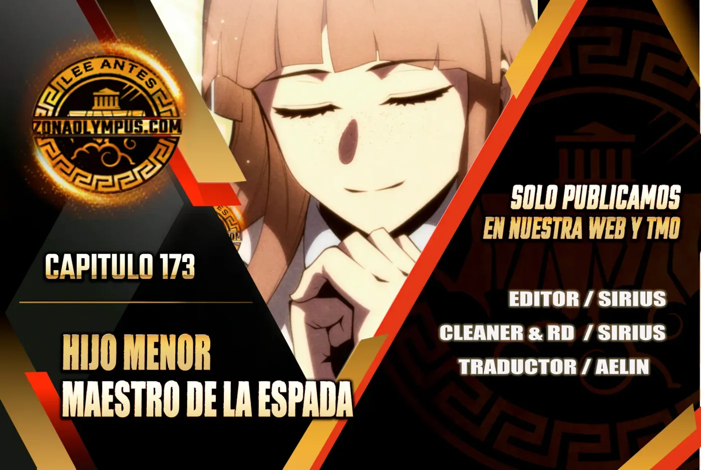 El hijo menor del maestro de la espada capítulo 173, página 1