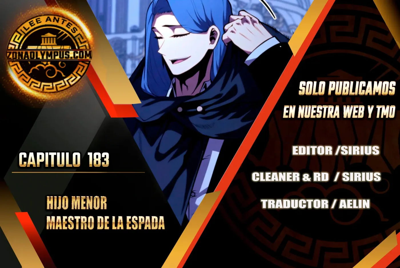 El hijo menor del maestro de la espada capítulo 183, página 1
