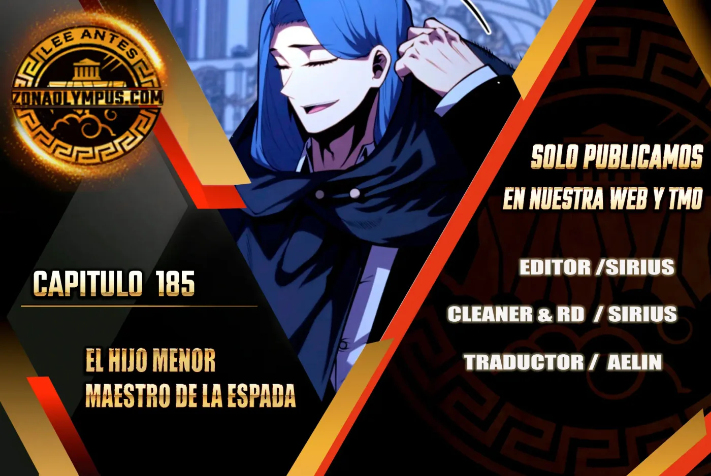El hijo menor del maestro de la espada capítulo 185, página 1