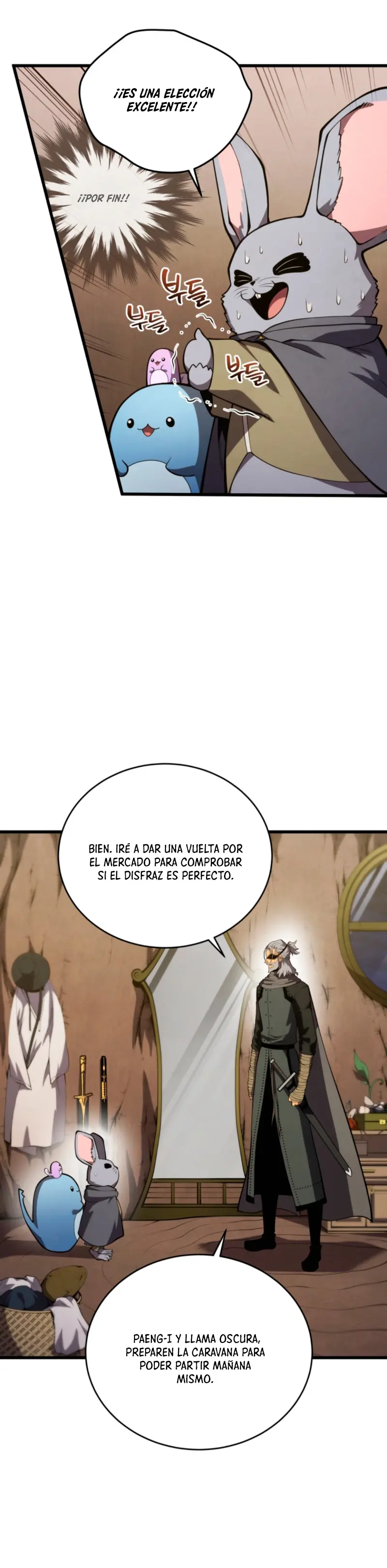 El hijo menor del maestro de la espada capítulo 191, página 28