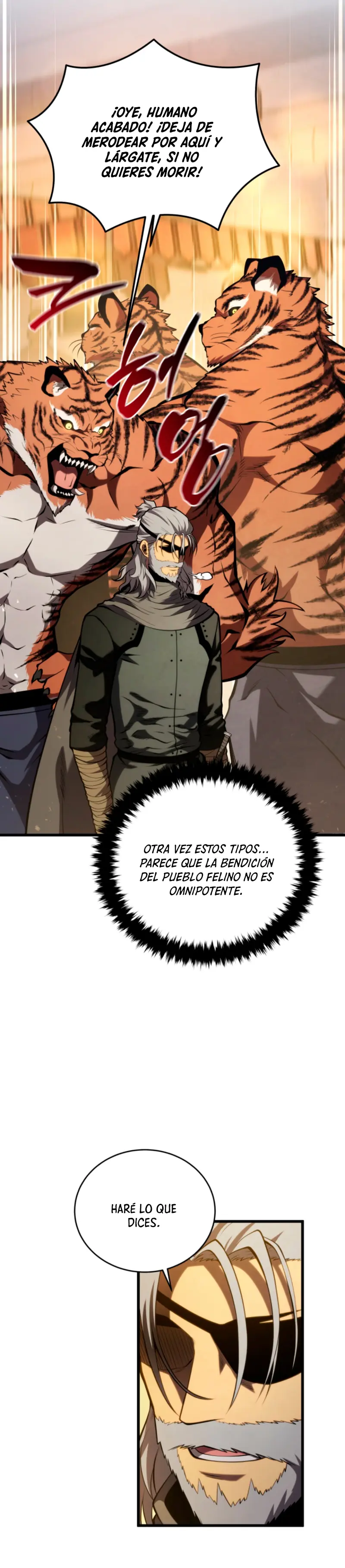 El hijo menor del maestro de la espada capítulo 191, página 36