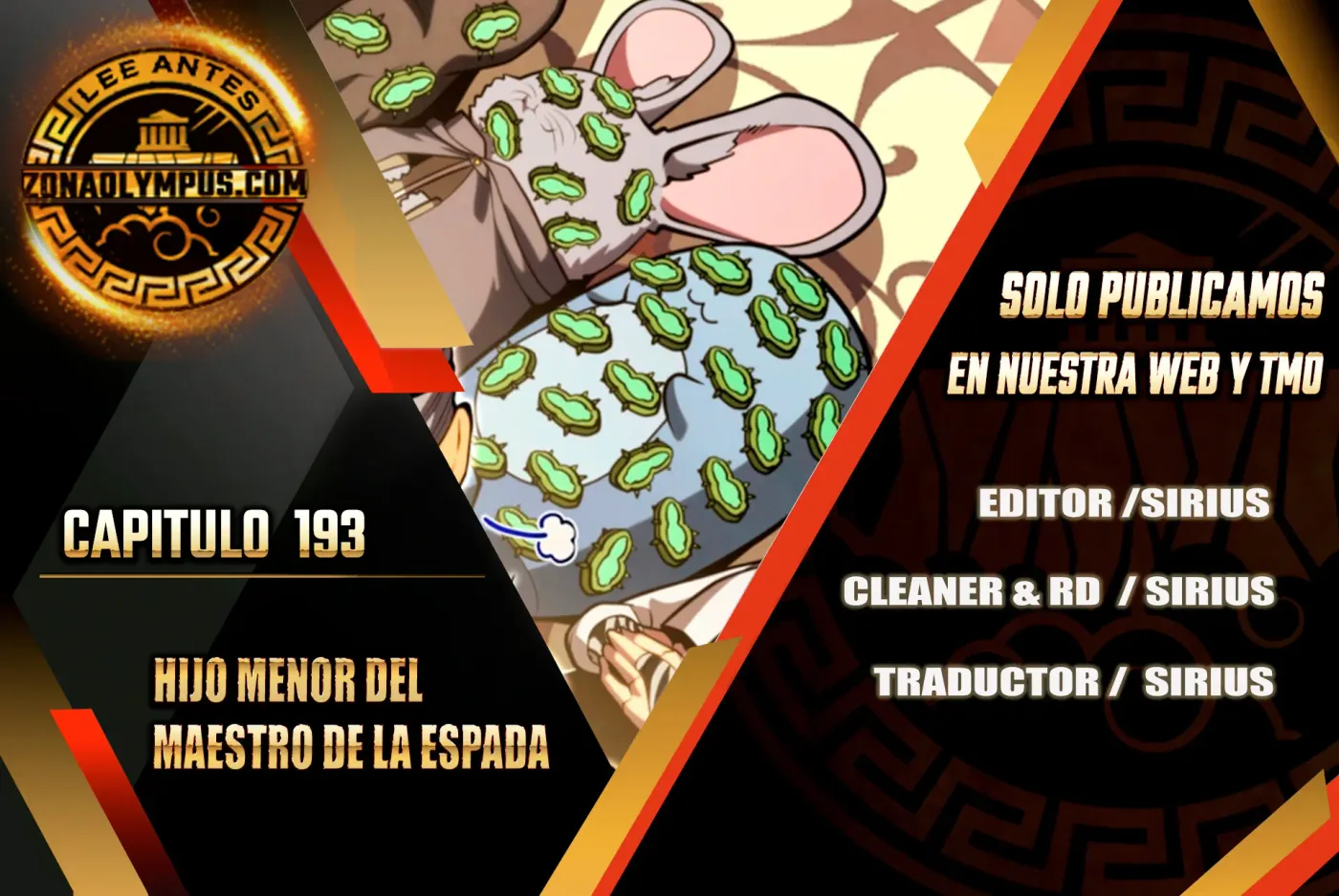 El hijo menor del maestro de la espada capítulo 193, página 1