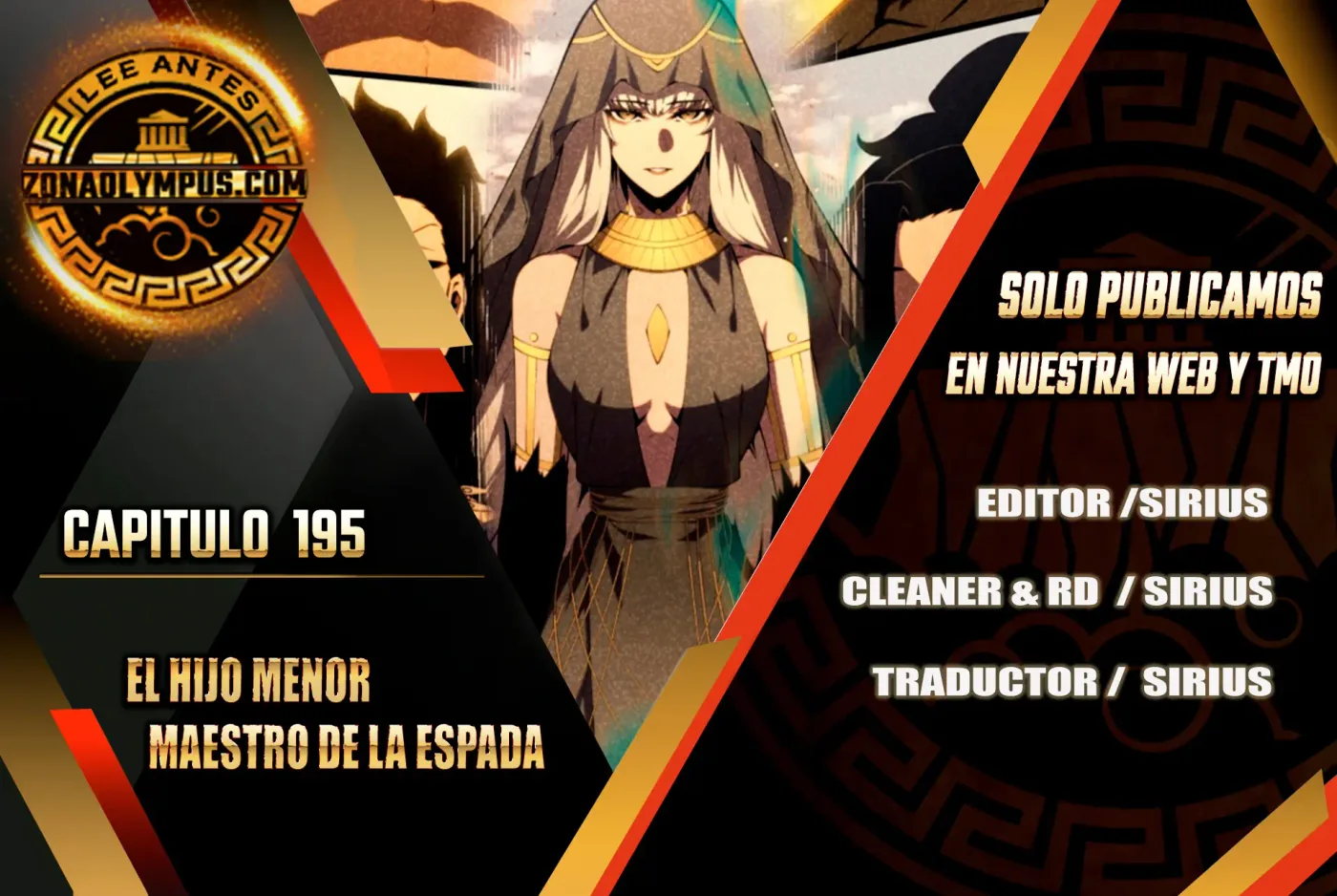 El hijo menor del maestro de la espada capítulo 195, página 1