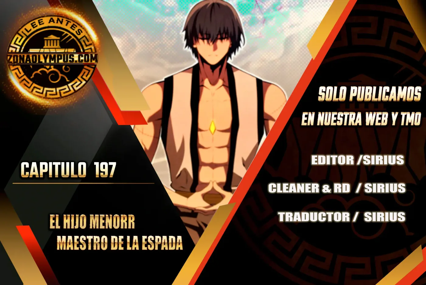 El hijo menor del maestro de la espada capítulo 197, página 1