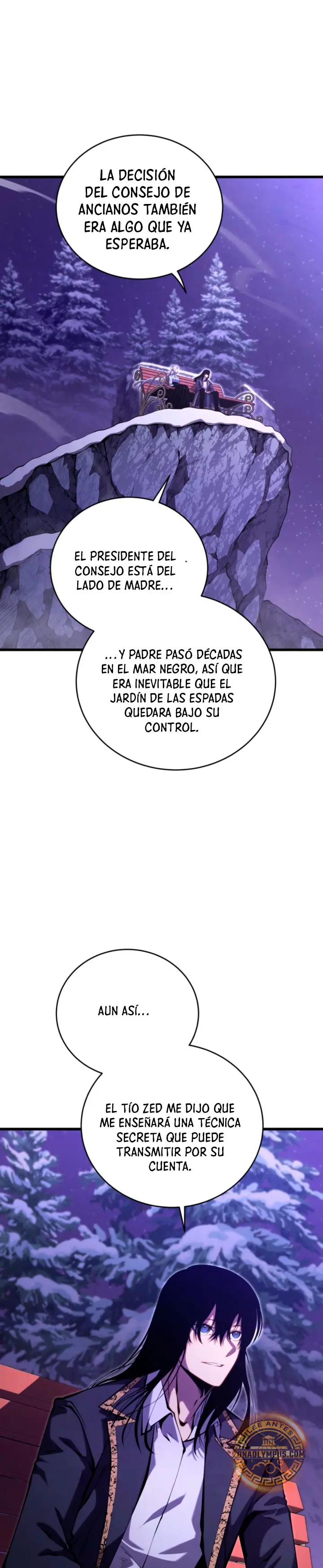 El hijo menor del maestro de la espada capítulo 203, página 37