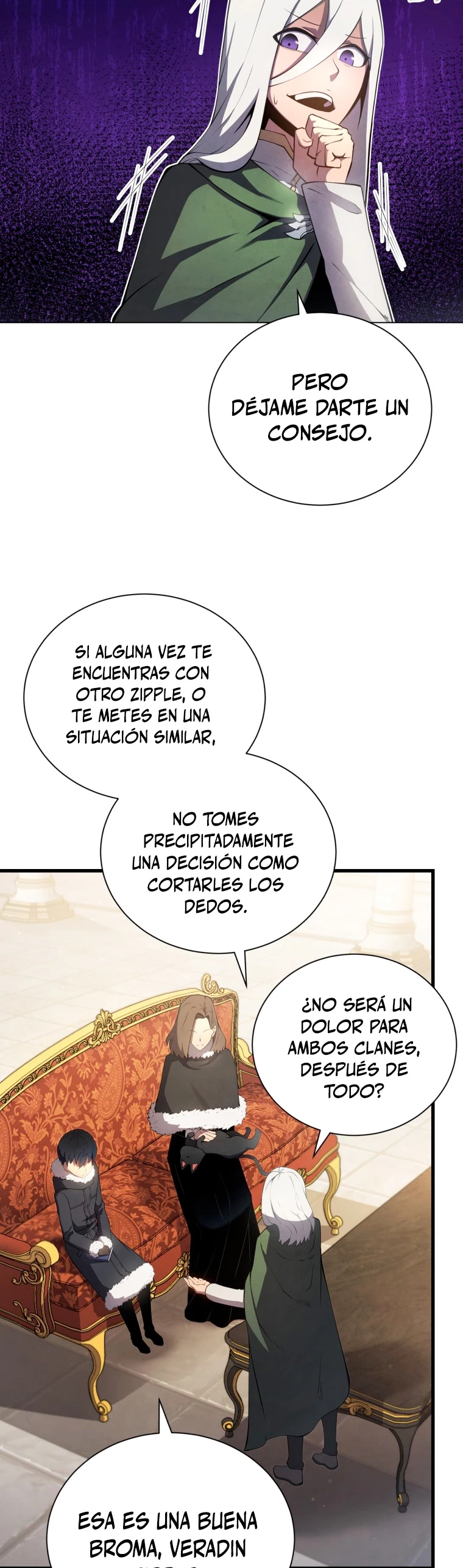 El hijo menor del maestro de la espada capítulo 11, página 40