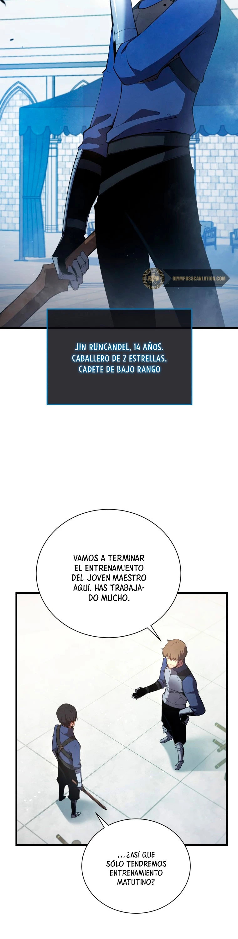 El hijo menor del maestro de la espada capítulo 12, página 23