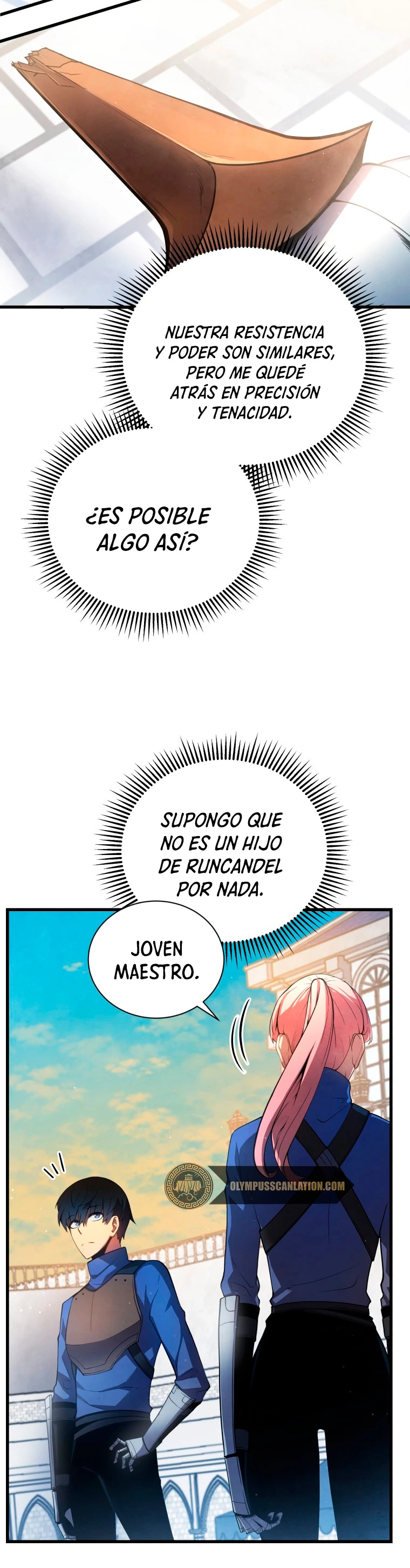 El hijo menor del maestro de la espada capítulo 13, página 39