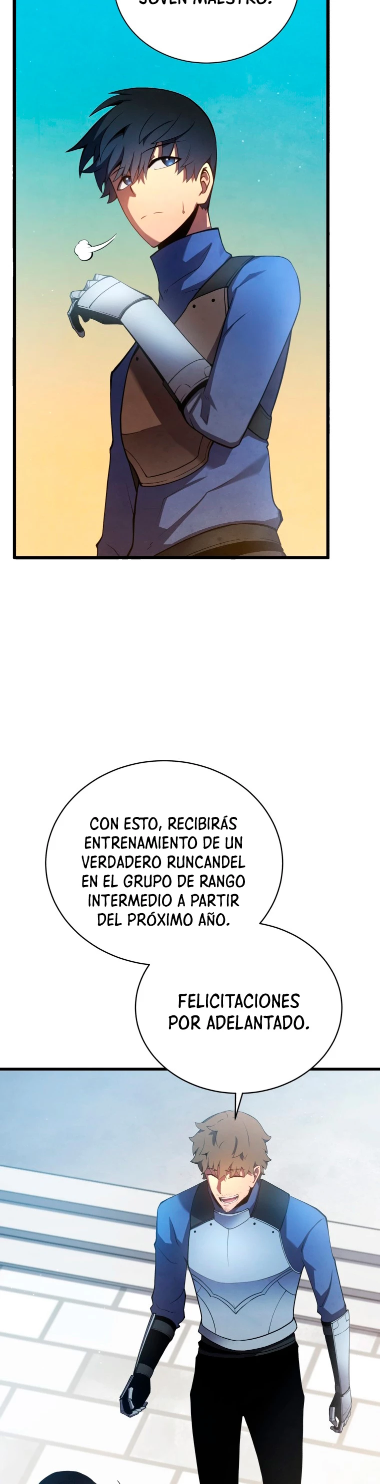 El hijo menor del maestro de la espada capítulo 13, página 44