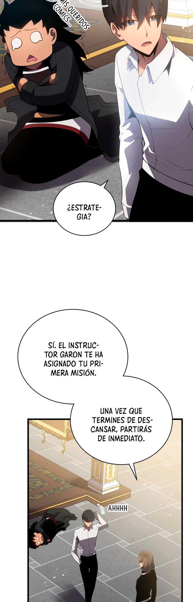 El hijo menor del maestro de la espada capítulo 15, página 48