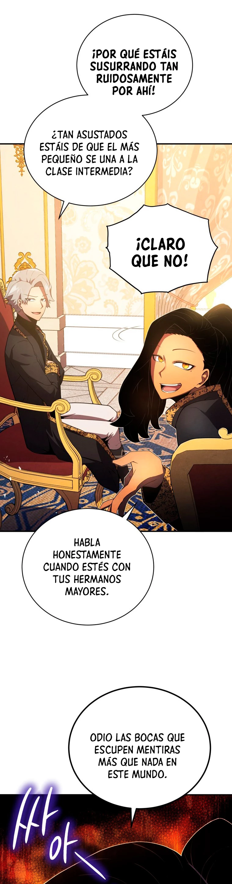El hijo menor del maestro de la espada capítulo 19, página 34