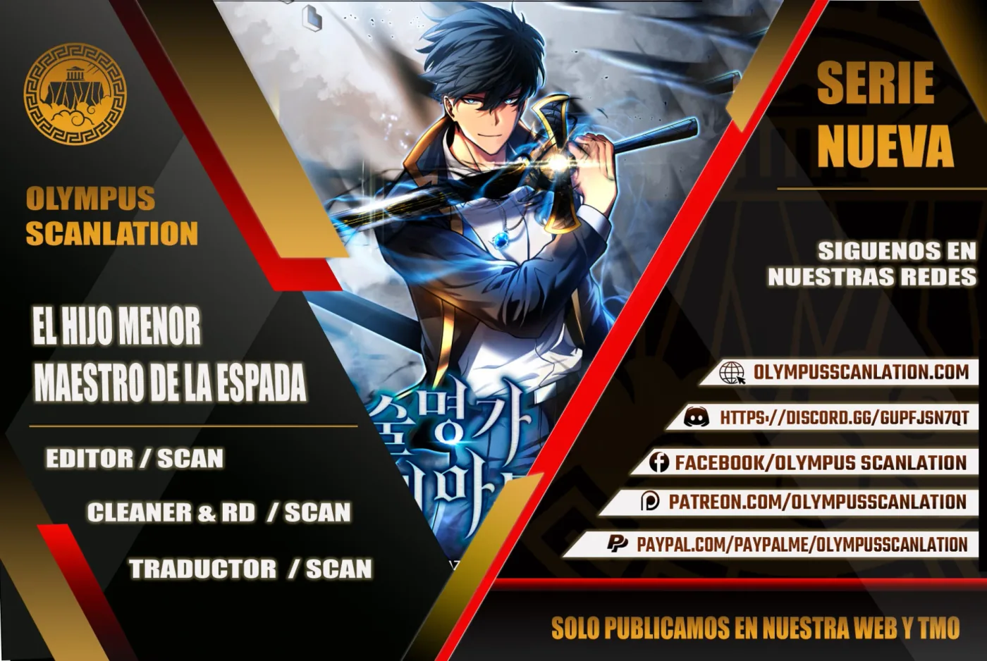 El hijo menor del maestro de la espada capítulo 20, página 1
