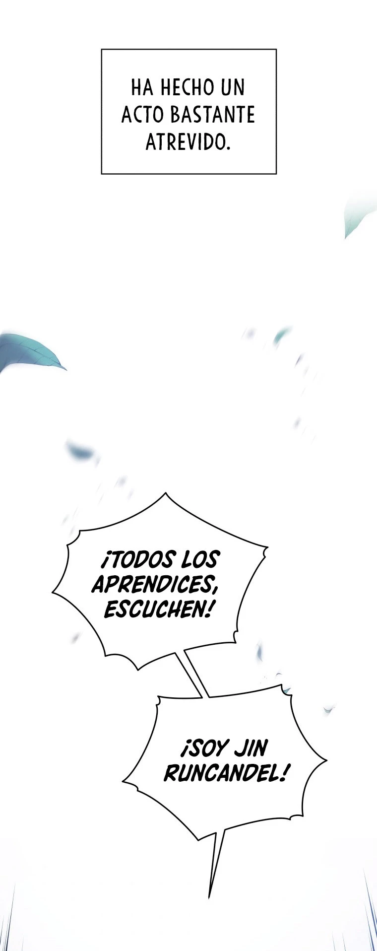 El hijo menor del maestro de la espada capítulo 20, página 56