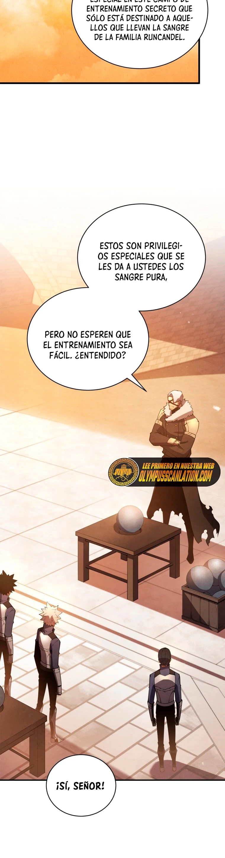 El hijo menor del maestro de la espada capítulo 21, página 35