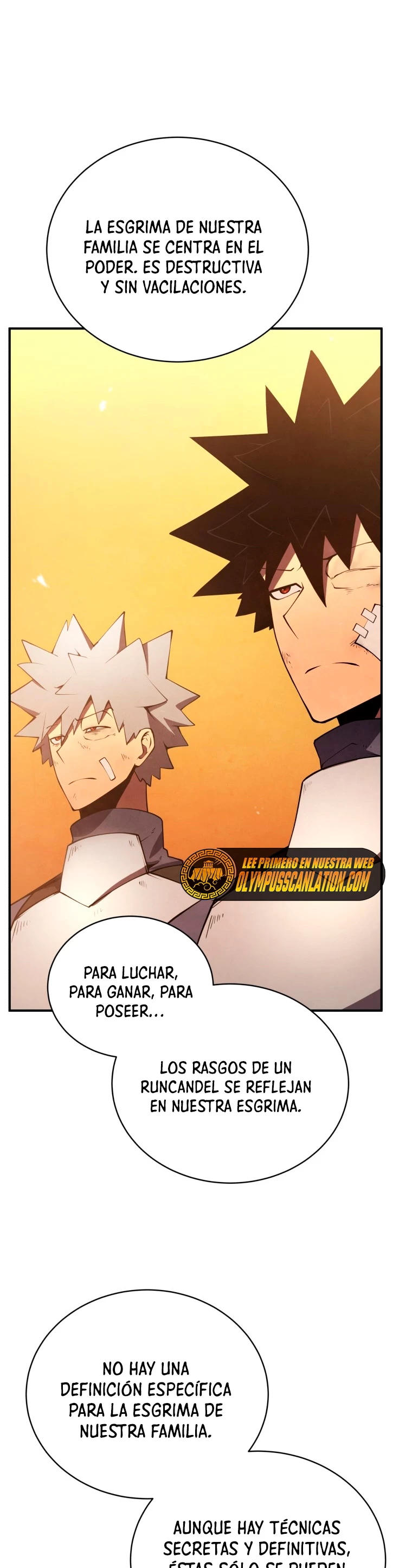 El hijo menor del maestro de la espada capítulo 21, página 36