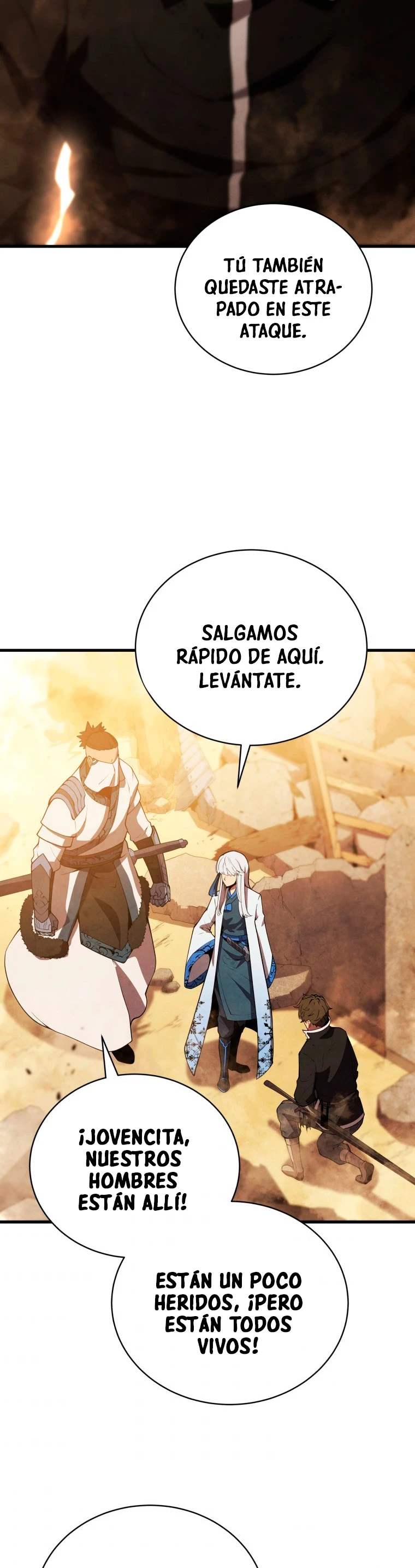 El hijo menor del maestro de la espada capítulo 25, página 35