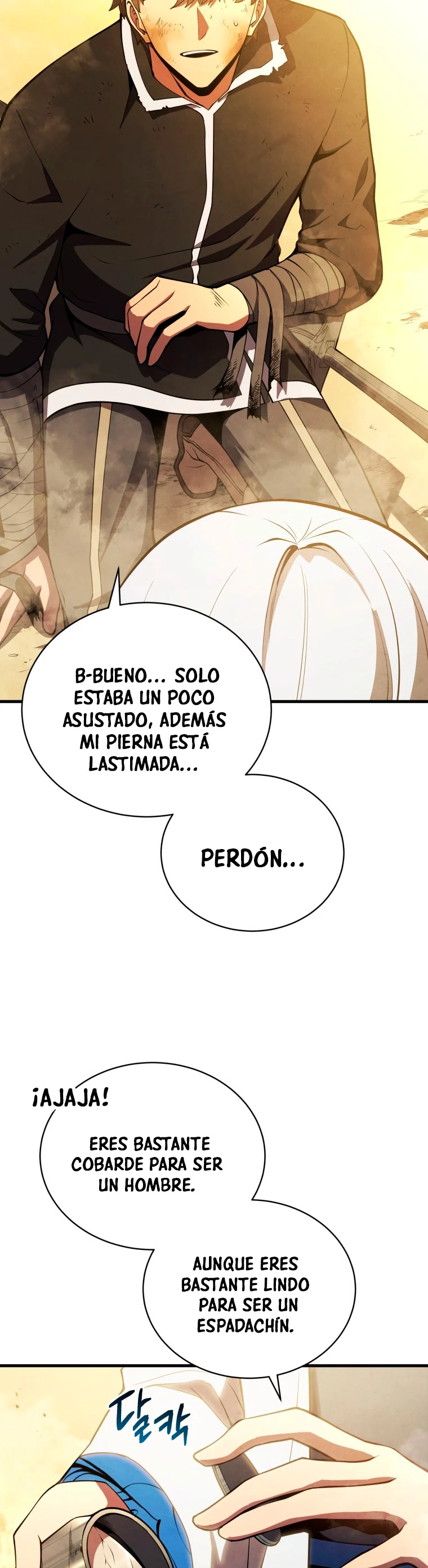 El hijo menor del maestro de la espada capítulo 25, página 53