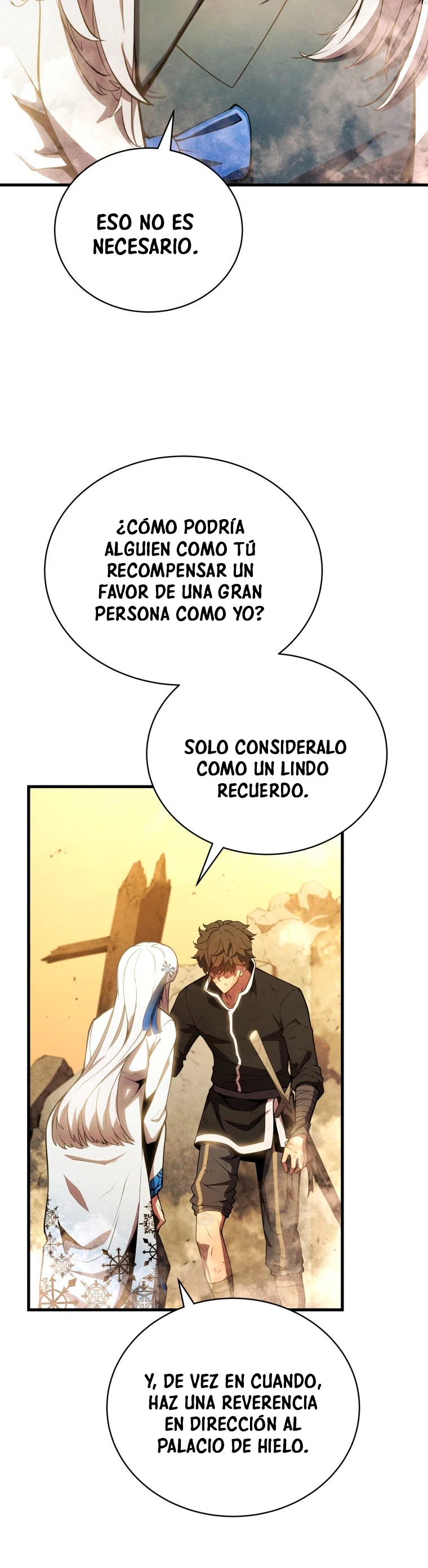El hijo menor del maestro de la espada capítulo 25, página 56