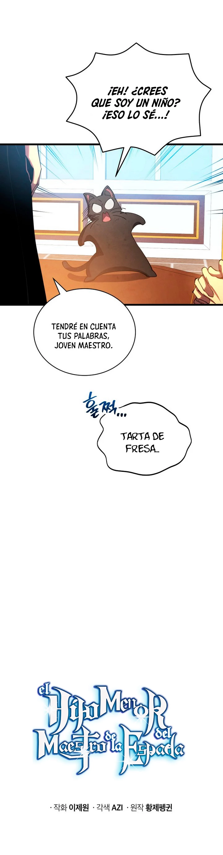 El hijo menor del maestro de la espada capítulo 28, página 23