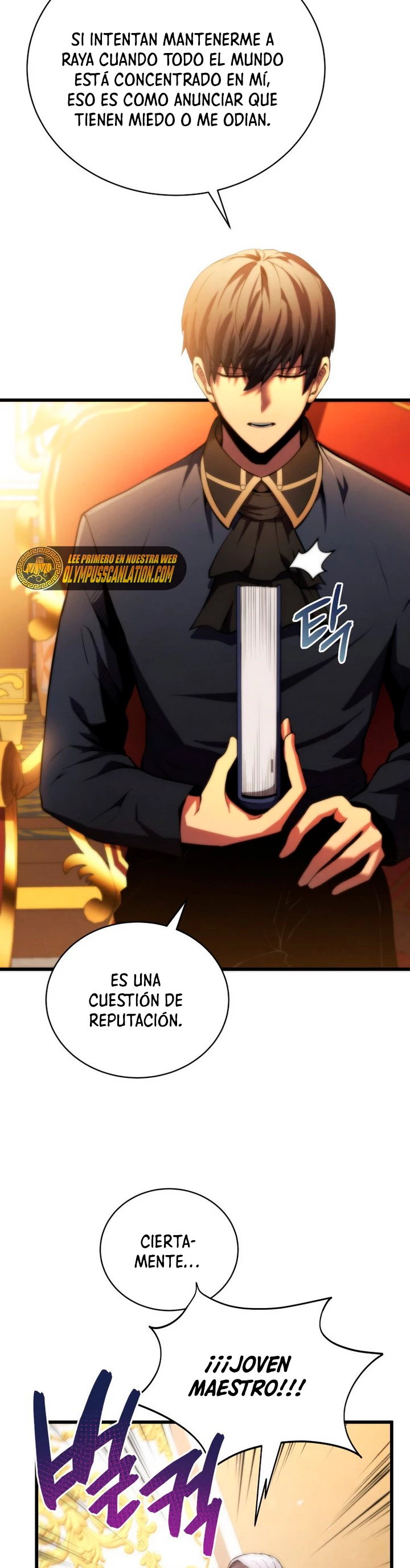 El hijo menor del maestro de la espada capítulo 28, página 27