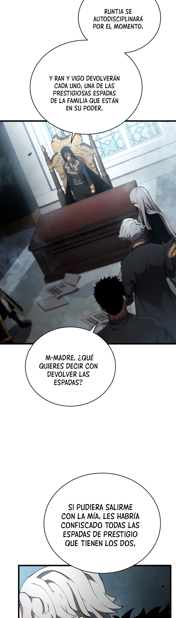 El hijo menor del maestro de la espada capítulo 28, página 44