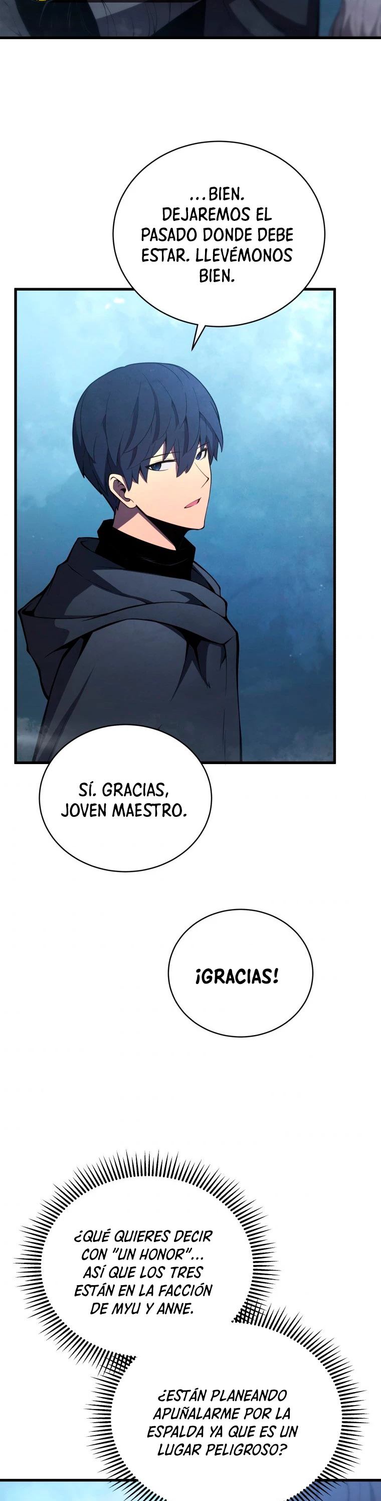 El hijo menor del maestro de la espada capítulo 29, página 21