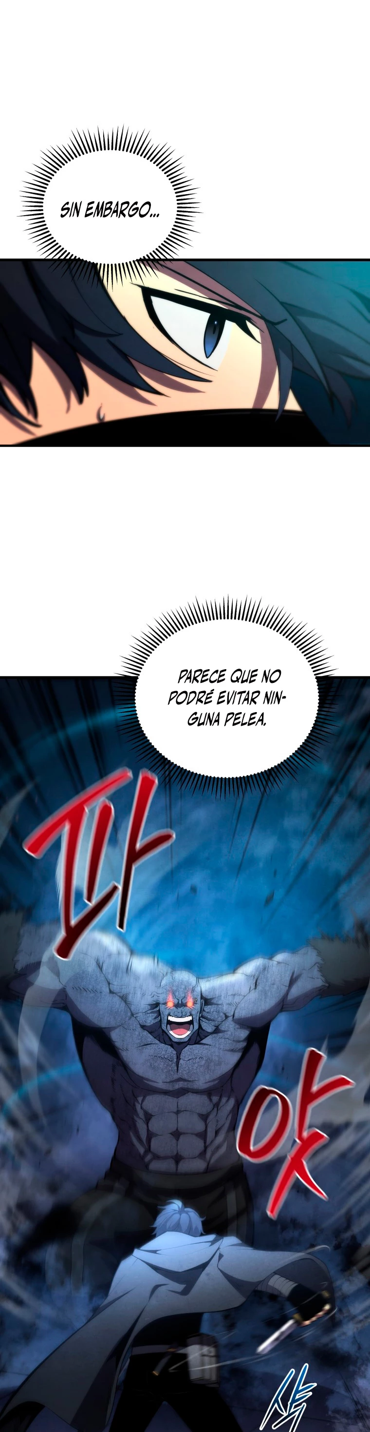 El hijo menor del maestro de la espada capítulo 30, página 22