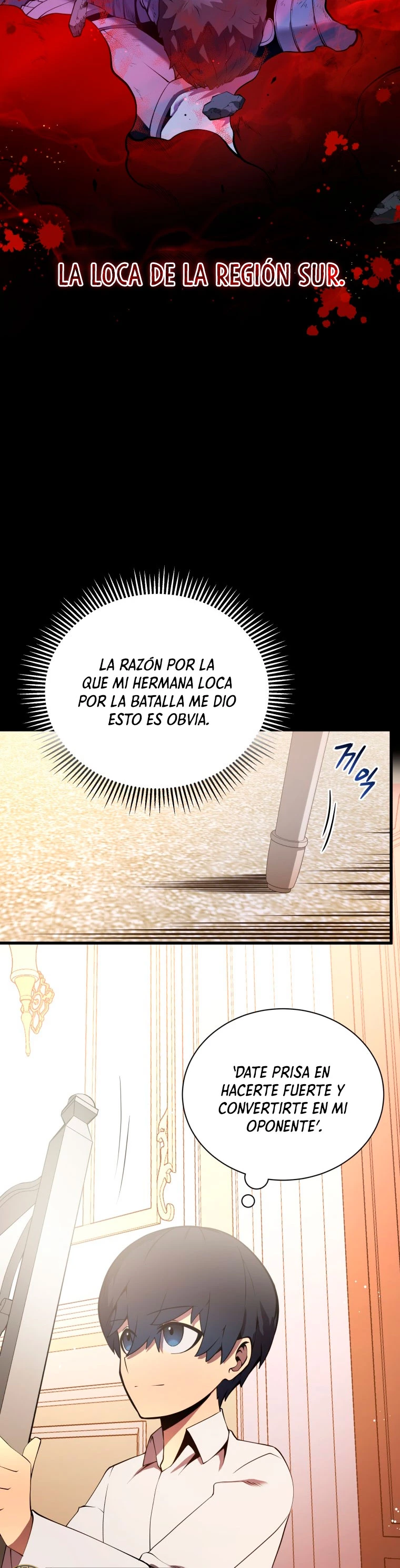 El hijo menor del maestro de la espada capítulo 4, página 42
