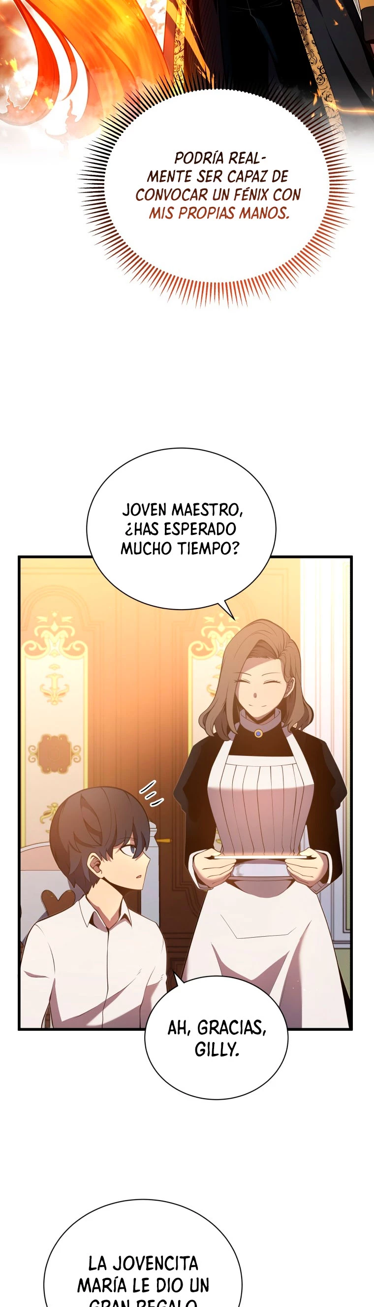 El hijo menor del maestro de la espada capítulo 4, página 45