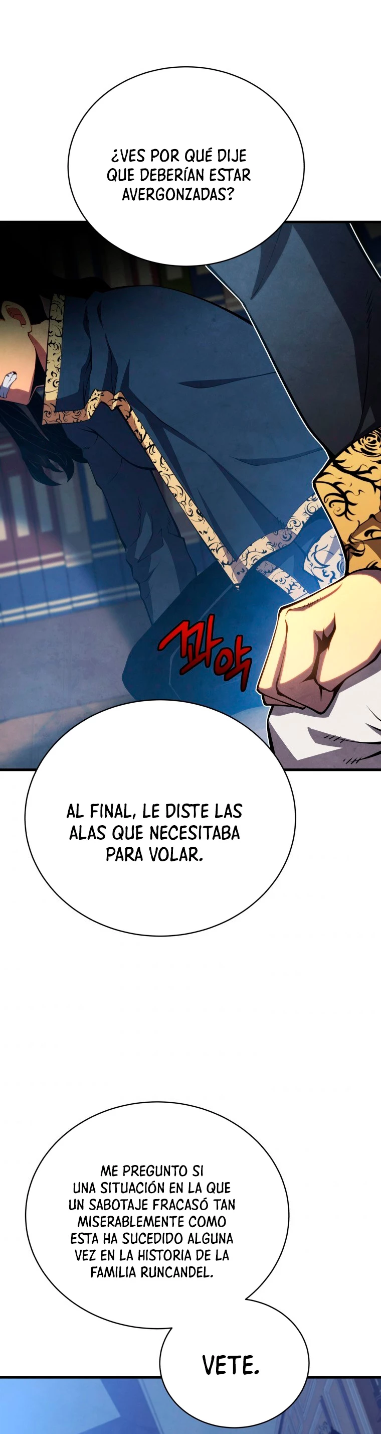 El hijo menor del maestro de la espada capítulo 31, página 22