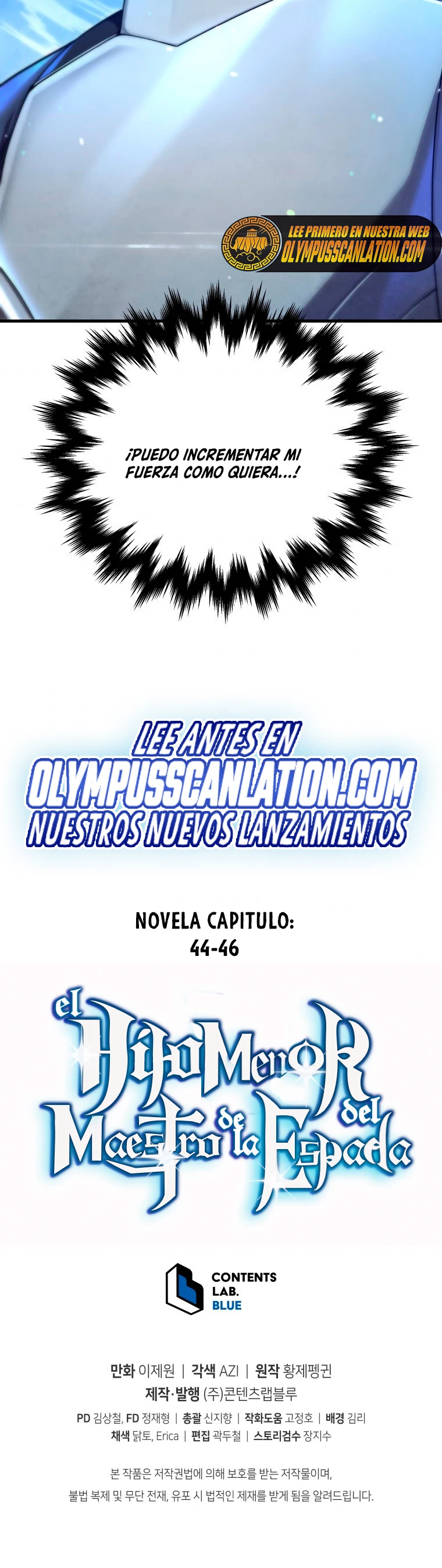 El hijo menor del maestro de la espada capítulo 31, página 53