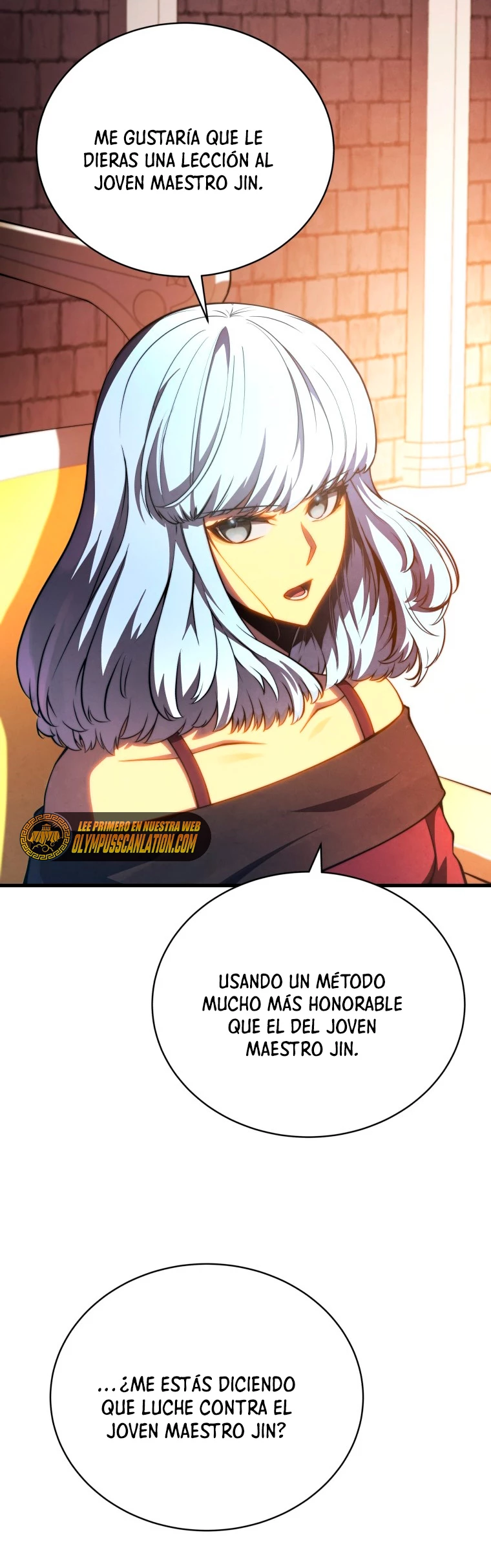 El hijo menor del maestro de la espada capítulo 36, página 33