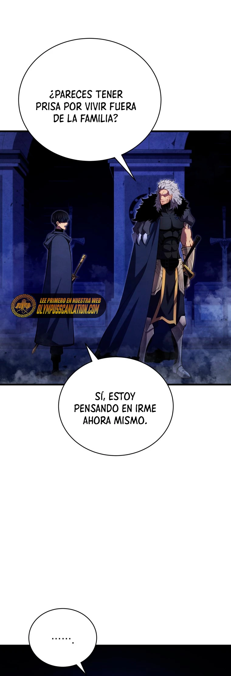 El hijo menor del maestro de la espada capítulo 37, página 45