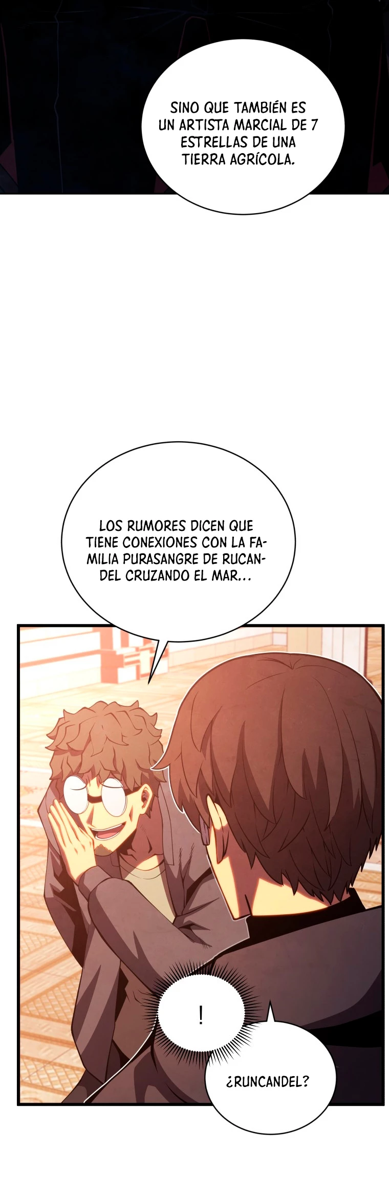 El hijo menor del maestro de la espada capítulo 40, página 56