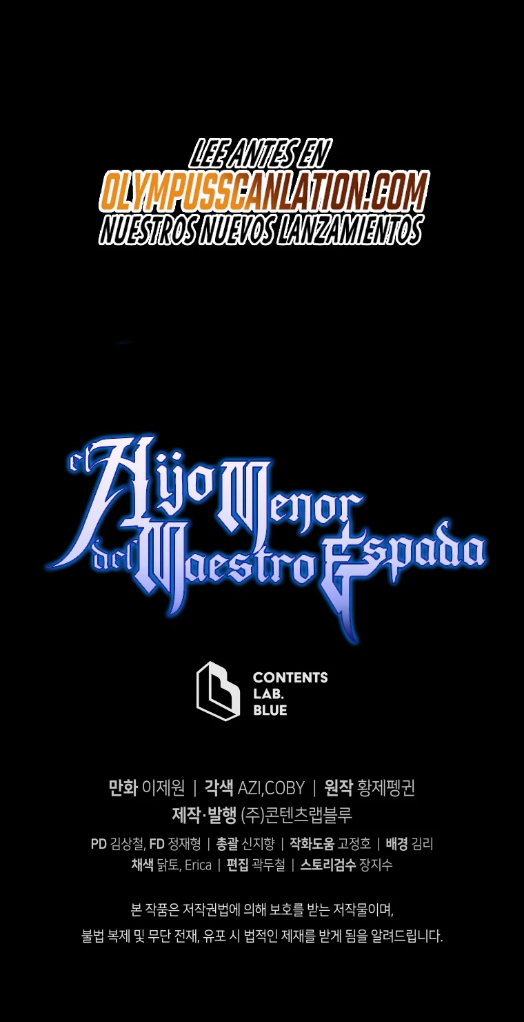 El hijo menor del maestro de la espada capítulo 41, página 70