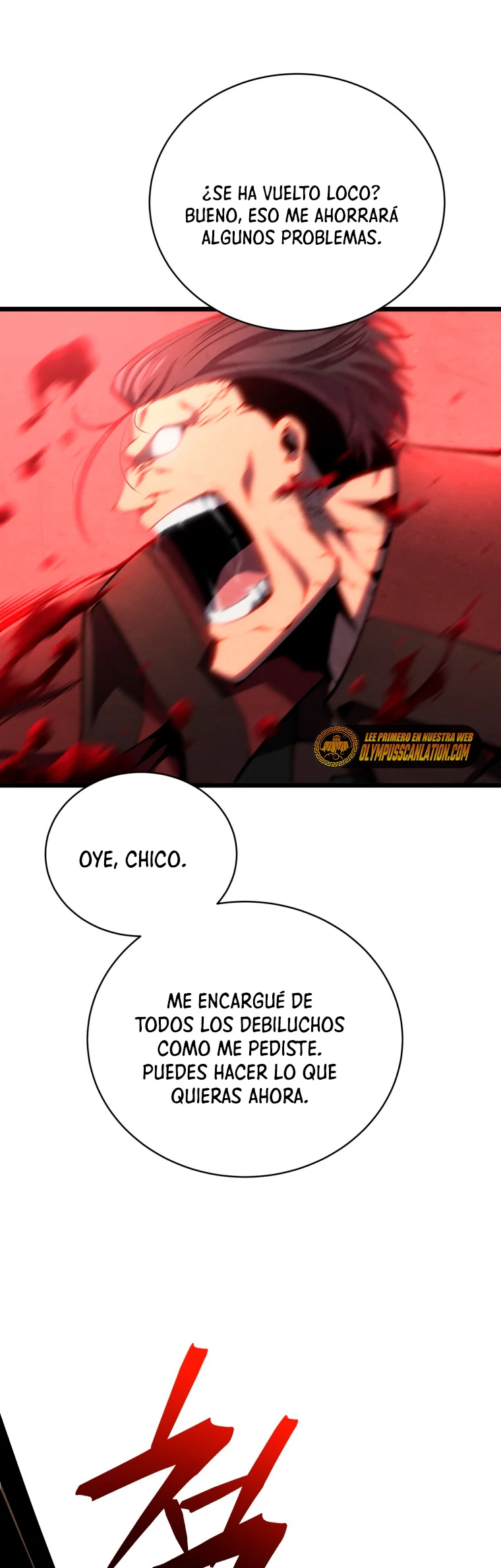 El hijo menor del maestro de la espada capítulo 43, página 54
