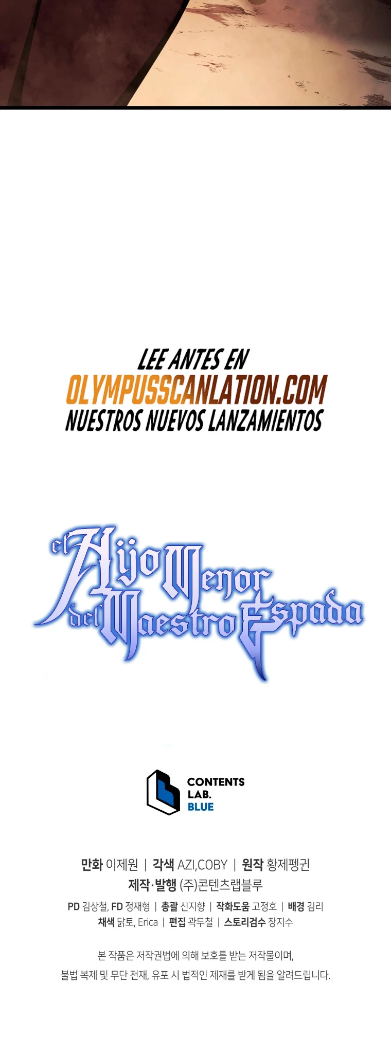 El hijo menor del maestro de la espada capítulo 43, página 63